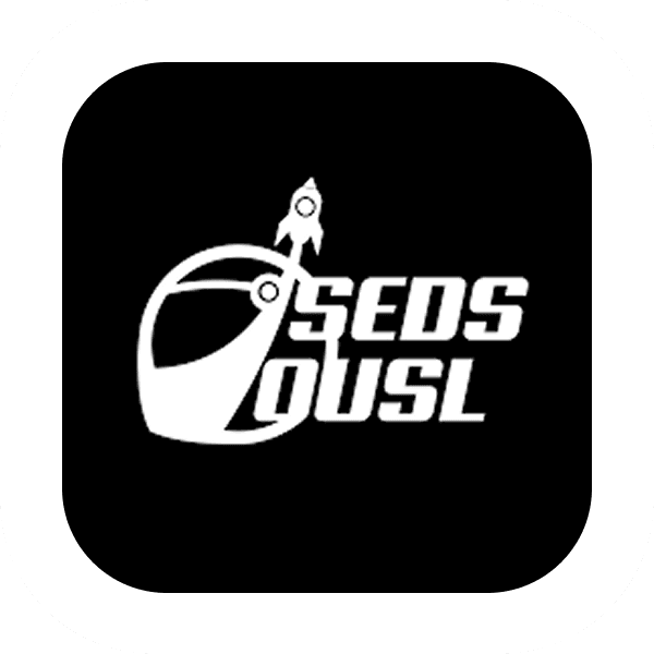 SEDS OUSL [Students for the Exploration and Development of Space] logo